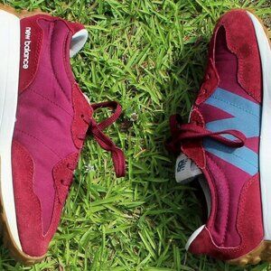 New Balance 237 Burgundy Blue Gum Sole | Classic Vintage Look